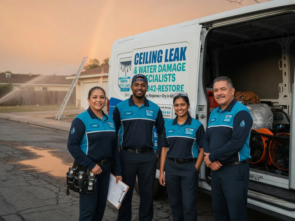 Ceiling Leak Cleanup company in Sunray, TX